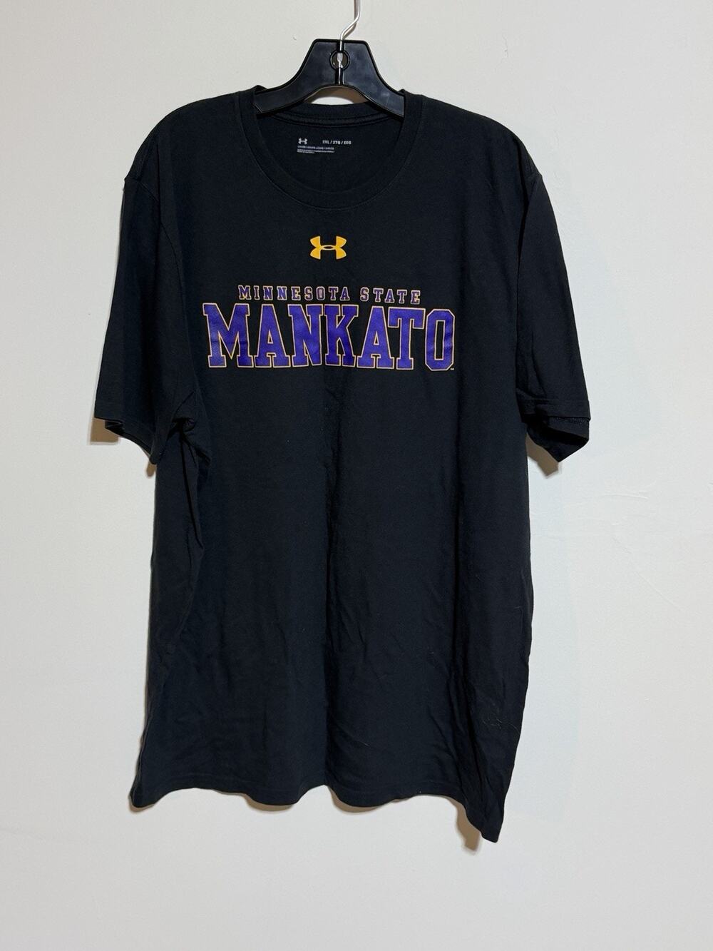 Minnesota State Mavericks T-Shirt Under Armour Black 2XL Double-sided Graphic